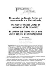 O caminho do Monte Crista - Um Panorama de Sua Historicidade - Romão Kath e Dione da Rocha Bandeira.pdf