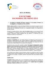 Nota de Prensa DIA MUNDIAL DEL HUEVO 2010.pdf