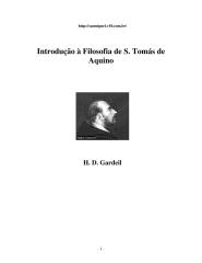 Introdução a Filosofia de Santo Tomas de Aquino - H D Gardeil.pdf